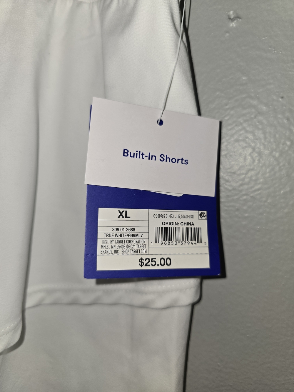 JoyLab White Layered Athletic Skort And Black Boxy Crop Top - Picture 3 of 13